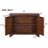 Console Table With Storage Shelf, Retro Entryway Table With Adjustable Storage Shelf, Sofa Couch Table For Hallway, Entry Way, Living Room-619819408
