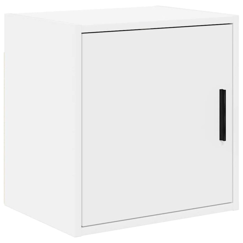Engineered Wood Single Storage Cabinet ( 41cm H x 40cm W x 30cm D), White, 41 cm H x 40 cm W x 30 cm D
