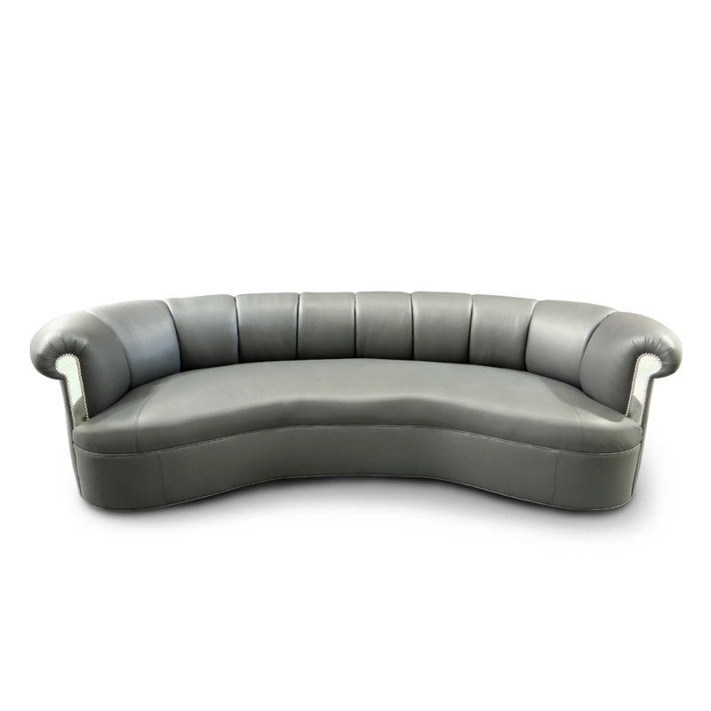 Aida Leather Sofa