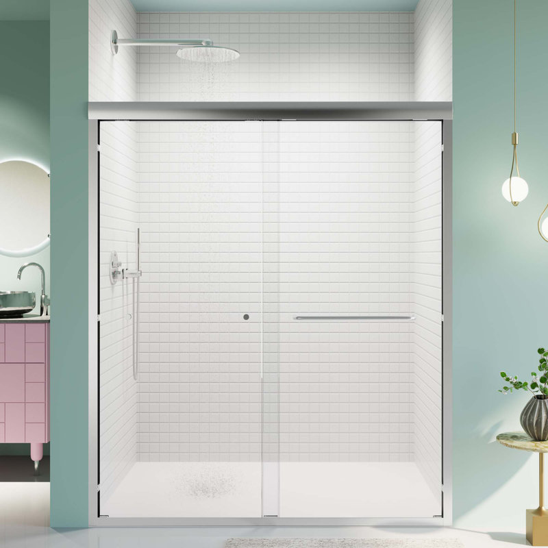 Portes de douche, Chrome