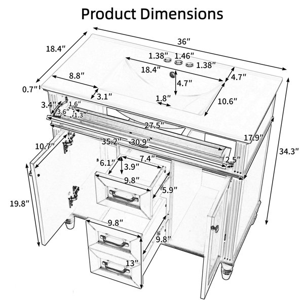 Dimensions du produit