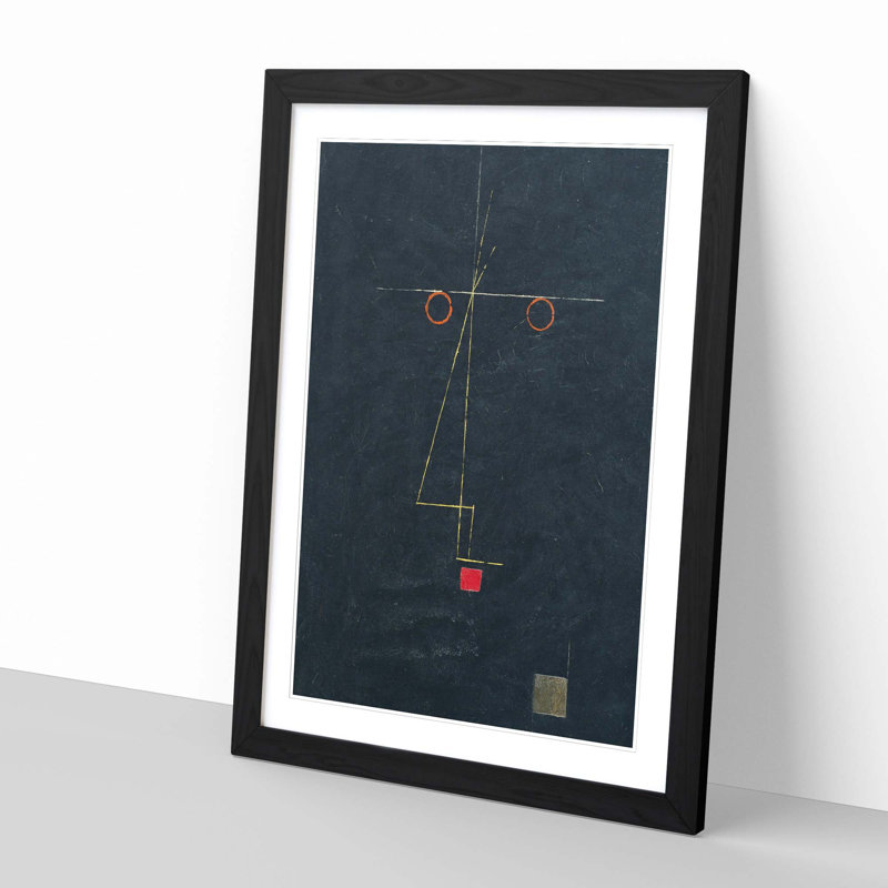 Paul Klee - Single Picture Frame Painting, Black