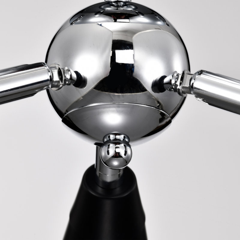 Plafonnier semi-encastré Itsik, Chrome