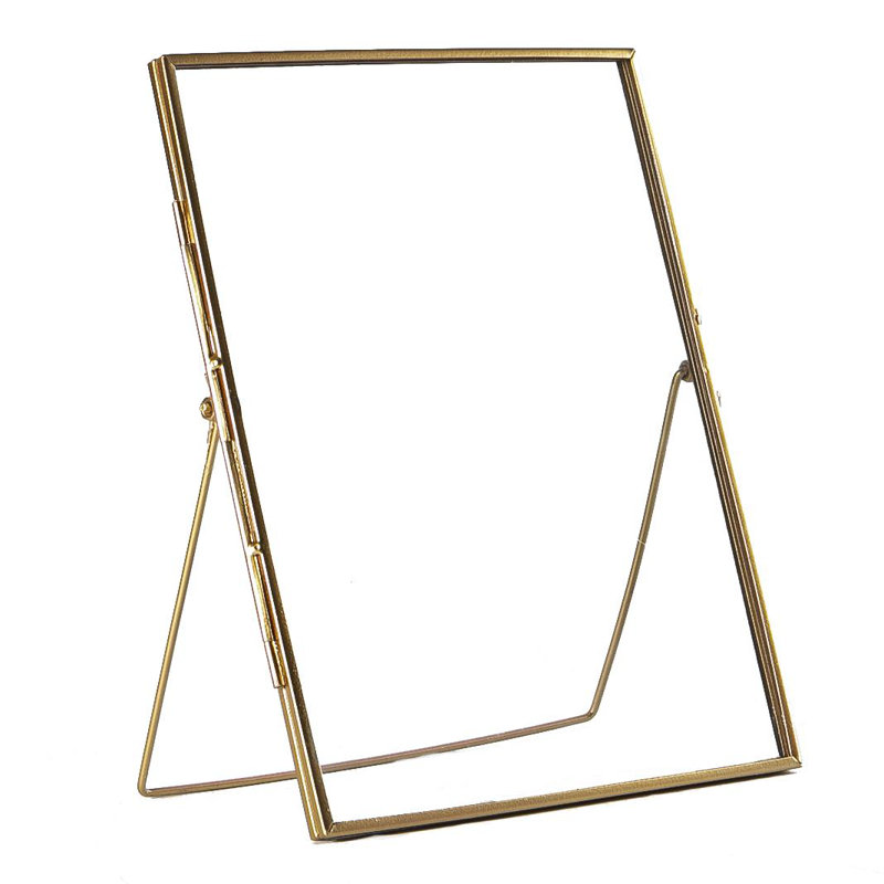 Nicola Spring - Standing Metal Picture Photo Frame, Rose Gold, 2, 20cm x 25cm