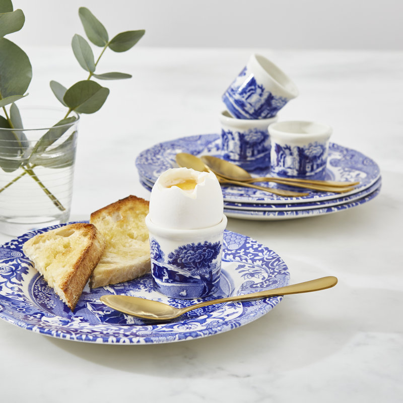 Blue Italian Egg Cups