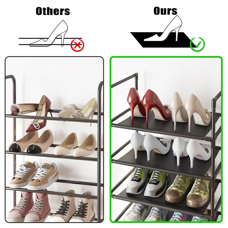20 Pair Stackable Shoe Rack
