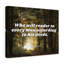 Rendered By God Romans 2:6 - Wrapped Canvas Print-47784987