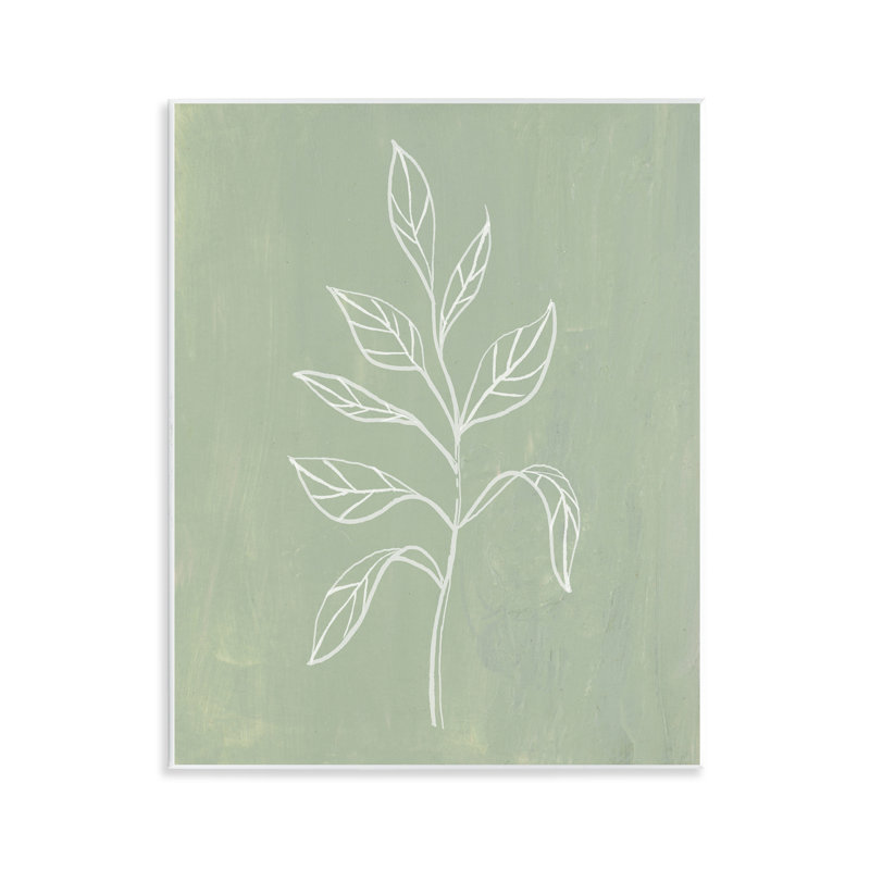 Art mural, "Drooping Plant Leaves" par Patricia Pinto