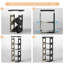 4 Pair Shoe Rack