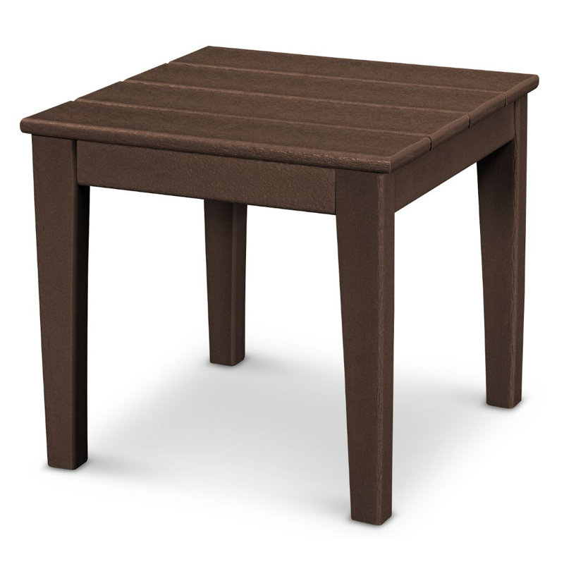 POLYWOOD Newport 18" End Table, Mahogany