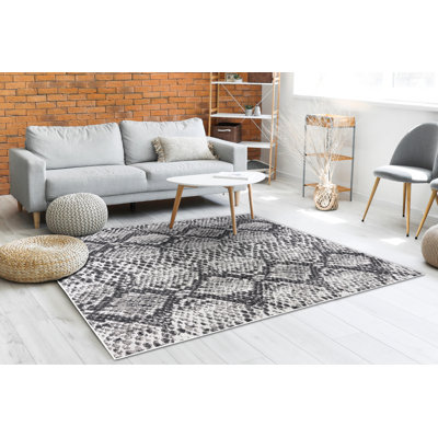 Jazouli Animal Print Flatweave Area Rug