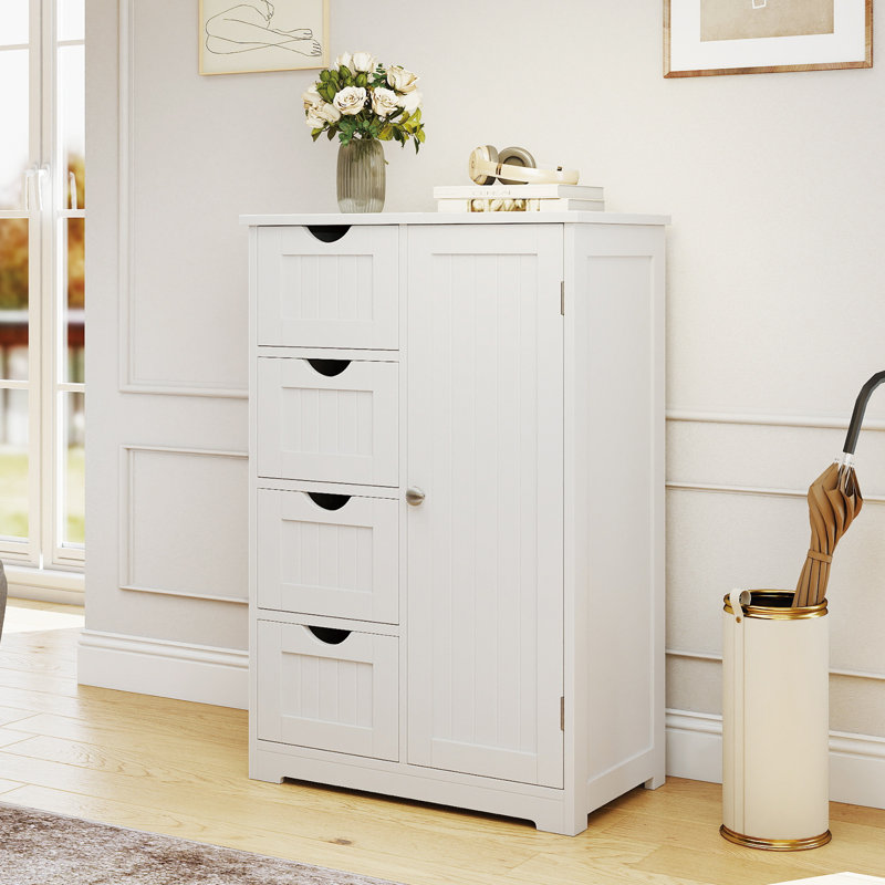Mylinda Bathroom Cabinet, White