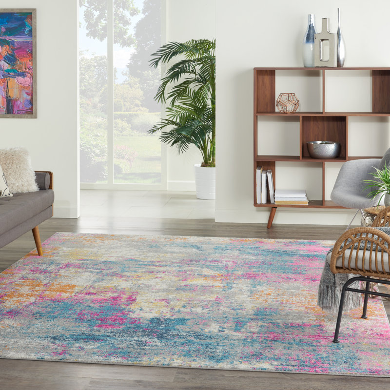 Abstract Area Rug, Rectangle 160 x 221cm