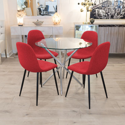Rousseau 4 - Person Dining Set