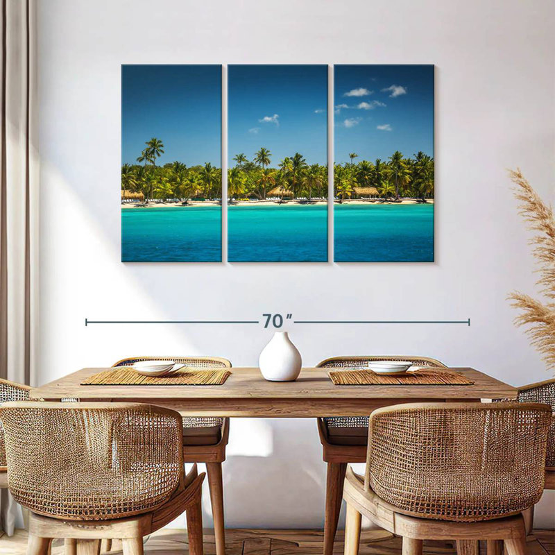 Gillard Paradise Beach, paysage, H 36 po x l 57 po