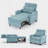 Kurtiss Futon Chair Bed Convertible Chair 3-in-1 Pull Out Sleeper Chair Beds with USB Ports,Wear-resistant and Anti-scratch, Armchair Bed Sleeper for Living Room-721800954