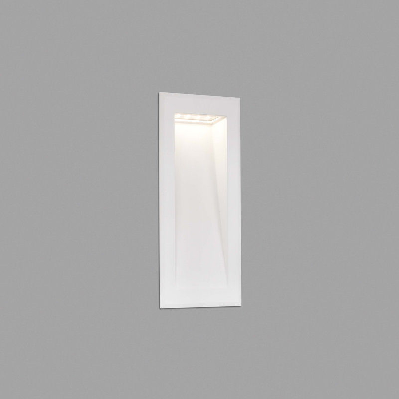 Ravinder Integrated LED Outdoor Flush Mount, White