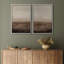 «Earthen Layers Abstract Earth Tone», 2 pièces sur toile-98464602-98464599