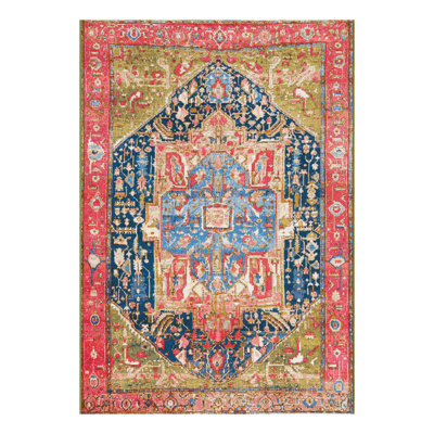 Multi Limon Indoor/Outdoor Traditional Rug