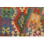 Tapis noir / mauve en laine noué à la main 4 pi 11 po x 6 pi 5 po Cedorah Southwestern