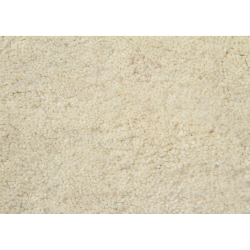 Hillfield Solid Colour Wool Hand Woven Area Rug, Rectangle 140 x 200cm