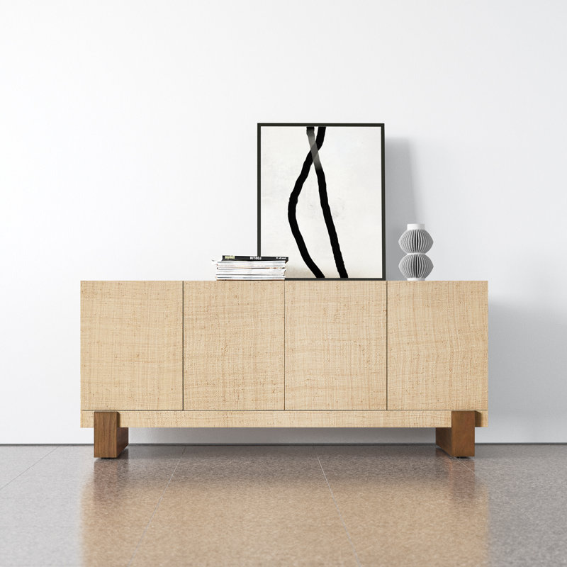 Lucinde 72'' Solid Wood Sideboard