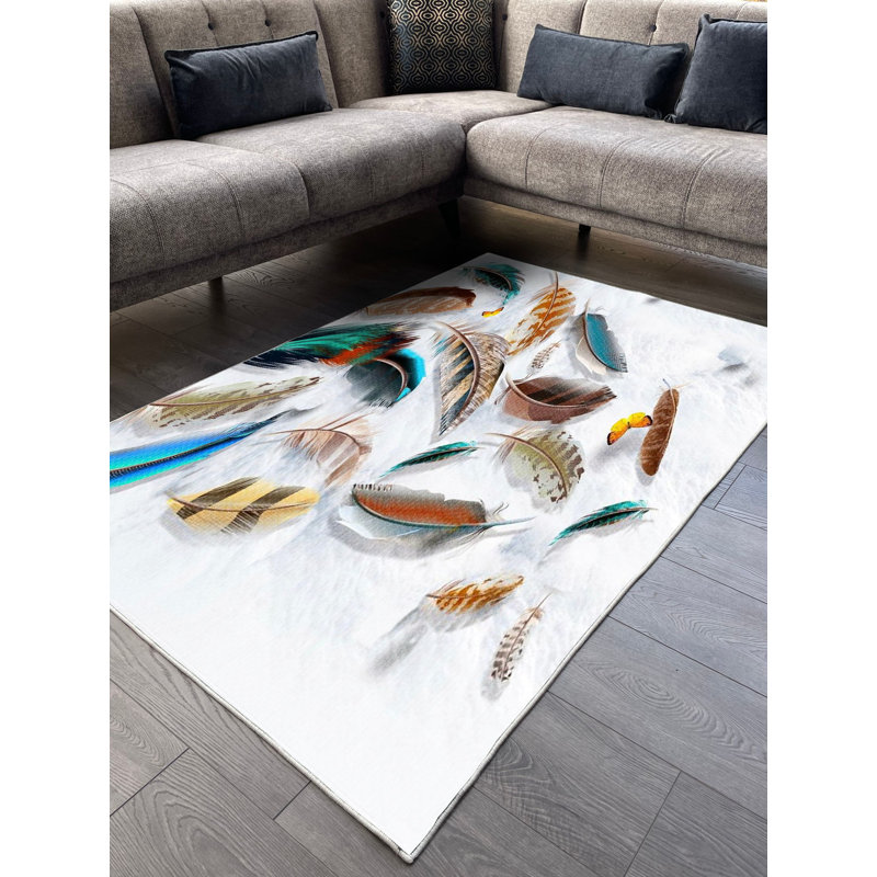 Performance Cotton Washable Indoor / Outdoor Rug, Rectangle 5'3" x 9'10"