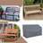 Heavy-Duty Multipurpose Waterproof Outdoor Loveseat Bench Cover,Patio Lounge 3-Seat Deep Bench Cover-281931706-281931684