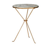 Modern History Stone End Table
