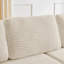 Siège du canapé droit, canapé modulaire en forme de L, canapé modulaire compressé de style minimaliste moderne, déplier dans un lit, une chambre à coucher, canapé confortable Comprimé de conception éco-efficace - beige