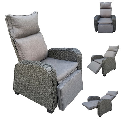 Essence Recliner Patio Chair With Cushion