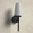 Doha Metal Wallchiere in Matte Black-186006500