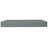 9 In. Foldable Metal Bed Base, King Size Mattress Bed Box Spring Foundation, Grey-1641146502