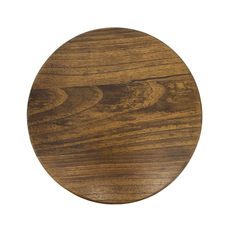 Oneridge Solid Wood Cross Legs End Table
