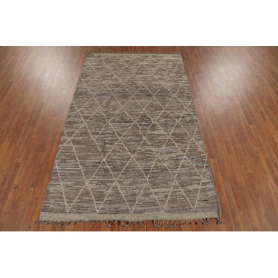 All-Over Trellis Moroccan Oriental Area Rug 6x10