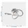 Cleophis Set of 2 Matt Black LED Loop Ceiling Lights