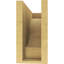 Bois de cèdre brut Newport, grain de bois TimberThane, brun clair apprêté-88292490