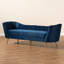 3 Seater Velvet Sofa-2112582766
