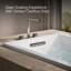 Baignoire tourbillon en acrylique avec chauffant 60 po x 32 po-51704312