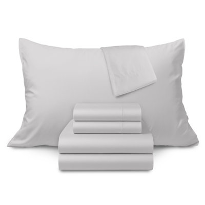  100% Cotton Percale Crisp and Cool Sheet Set (4 PC.)