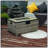 32" Propane Gas Fire Pit Table With Propane Tank Cover, 50000 BTU Rectangular Steel Fire Pit With Beautiful Wicker Base For Outside Garden-Beige