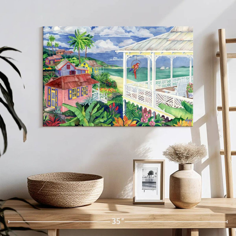 Gillard Bay Caribe, 16" H x 24" W