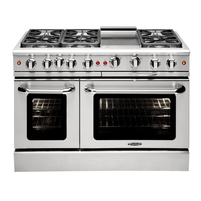 Precision Series 48"" 4.9 cu. ft. Freestanding Gas with Griddle -  Capital, MCR486GL