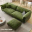 Coussin en velours vert-108840014-108840015
