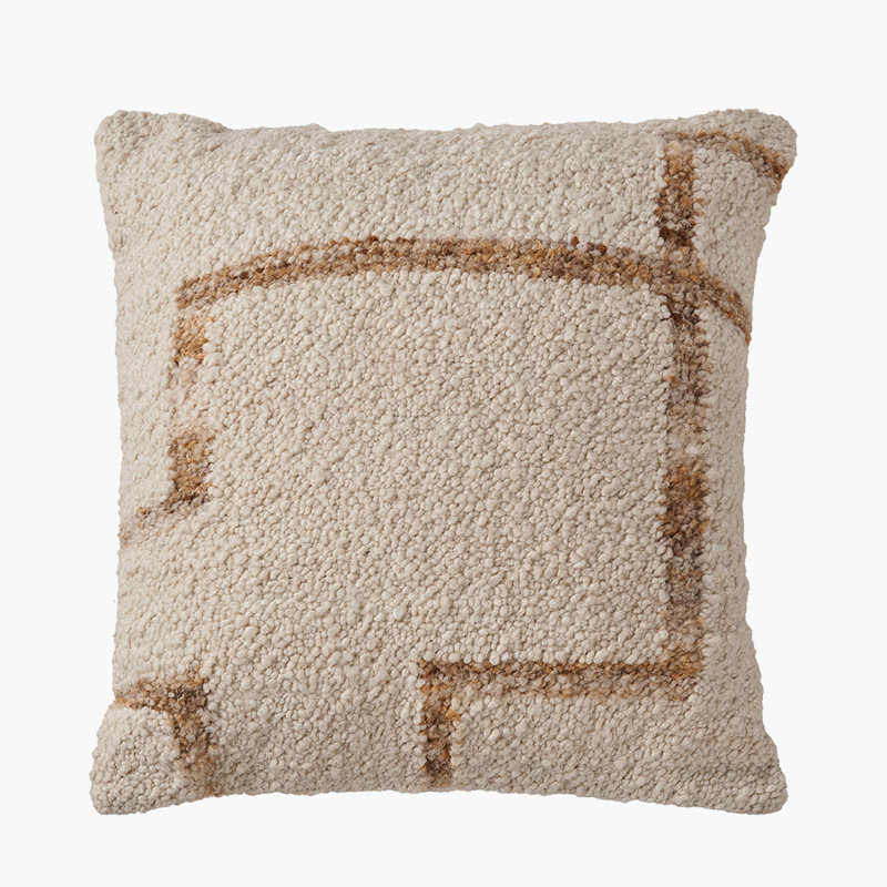 Indoor / Outdoor Geometric Square Cushion
