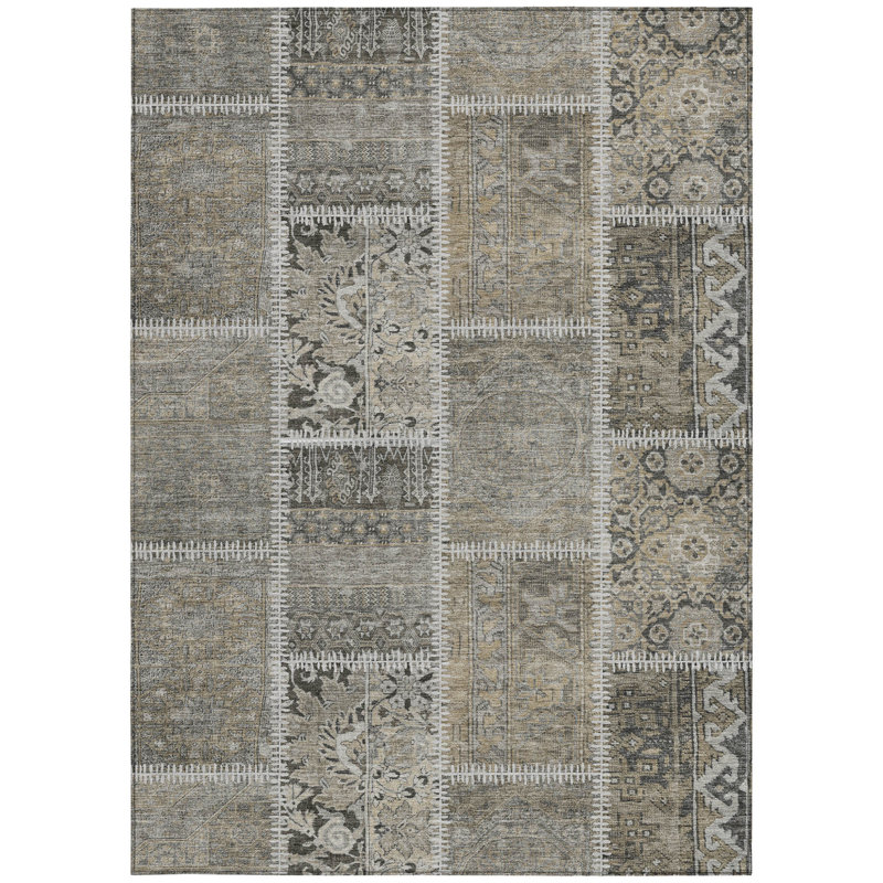 Tapis beige lavable 5 pi x 8 pi