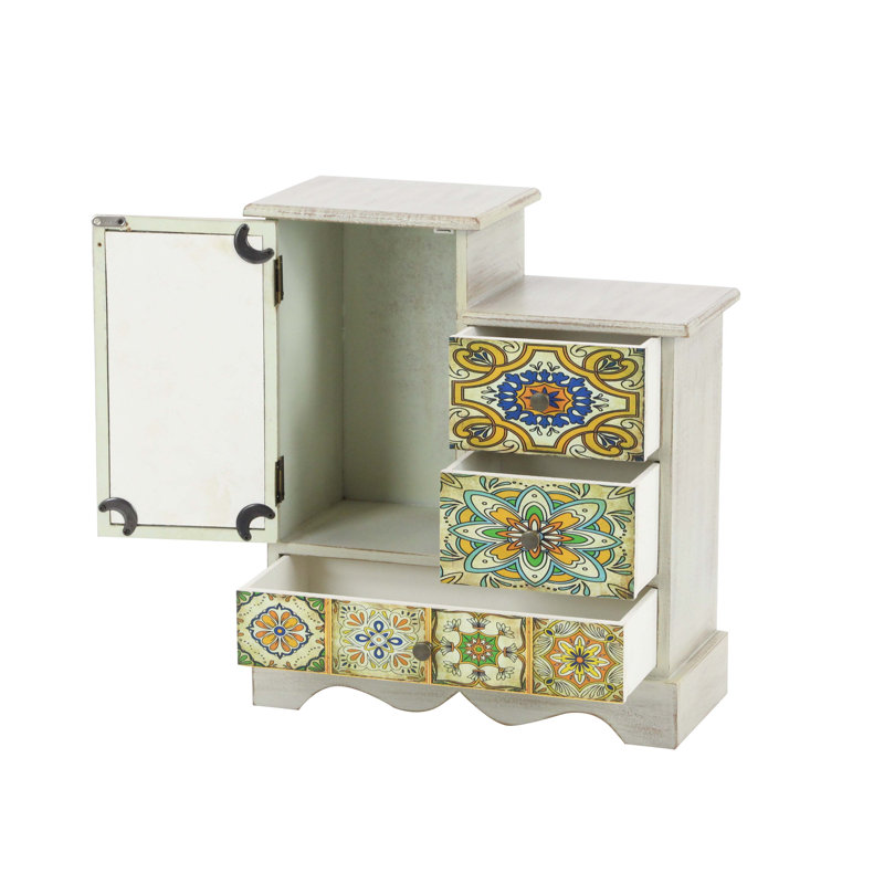 Boîte à bijoux en bois