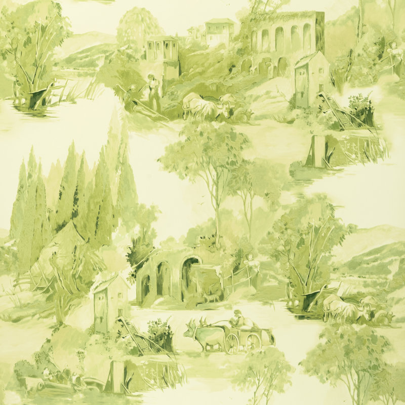 Colony Anastacia Wallpaper 10.06m x 53cm, Citron