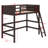 Wood Loft Bed With Ladder-1722707689