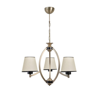 Robbins 3 - Light Shaded Chandelier